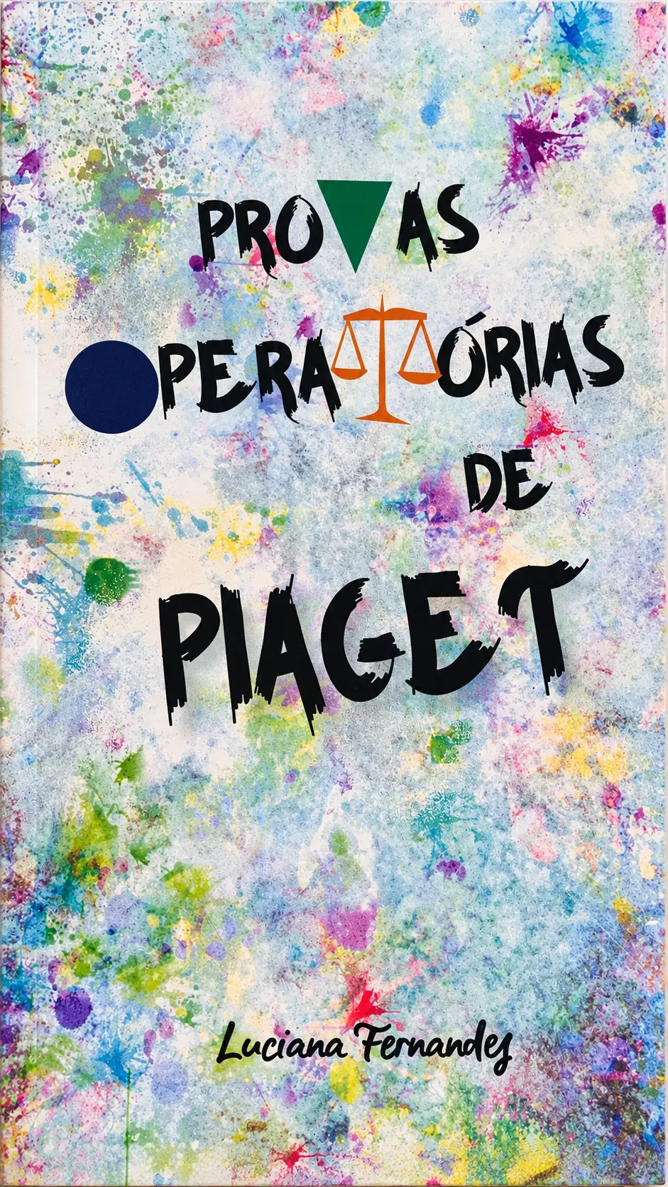 Capa do livro Provas Operatórias de Piaget, de Luciana Fernandes